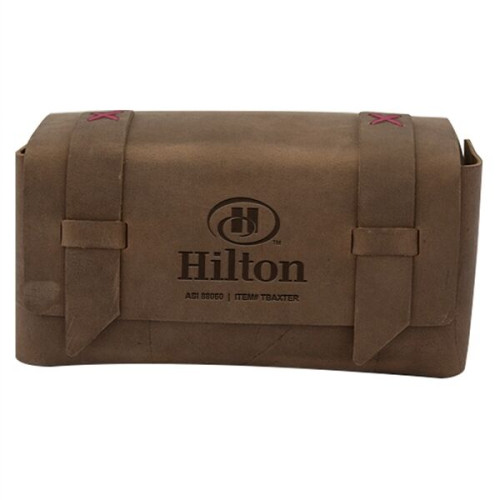 BAXTER Leather Dopp Kit Bag