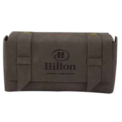 BAXTER Leather Dopp Kit Bag