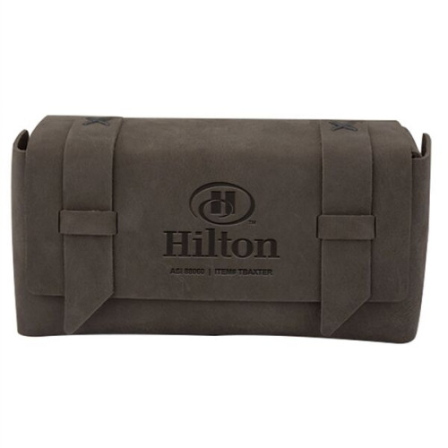 BAXTER Leather Dopp Kit Bag