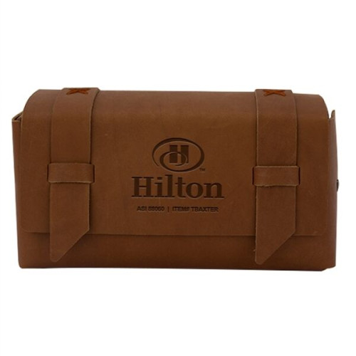 BAXTER Leather Dopp Kit Bag