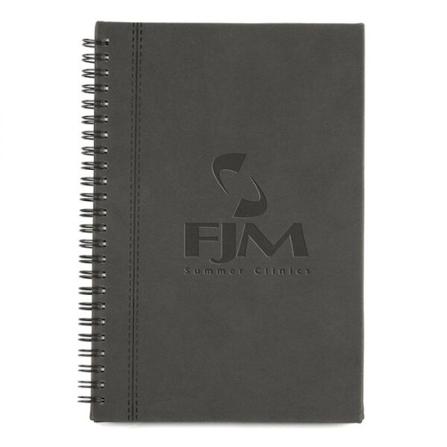 Bergamo Soft-touch Spiral Notebook
