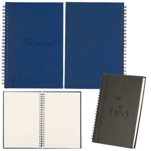 Bergamo Soft-touch Spiral Notebook
