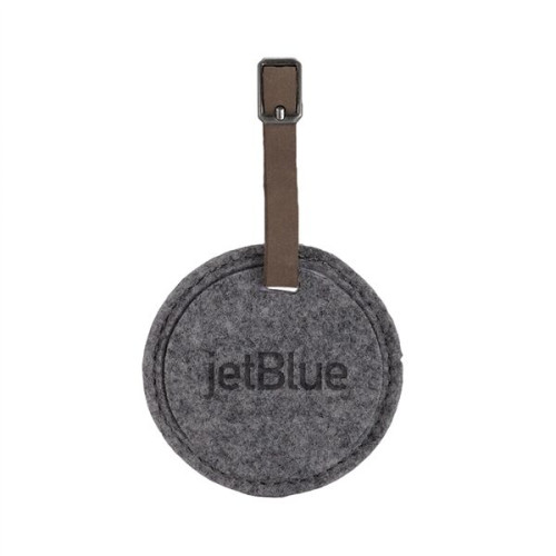 JUNIPER Round Felt Luggage Tag
