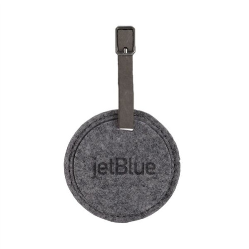 JUNIPER Round Felt Luggage Tag