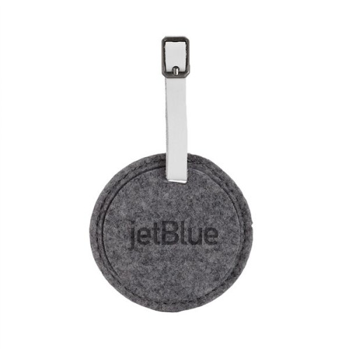 JUNIPER Round Felt Luggage Tag