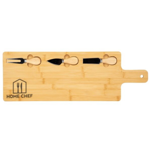 Long Charcuterie Board w/Utensils