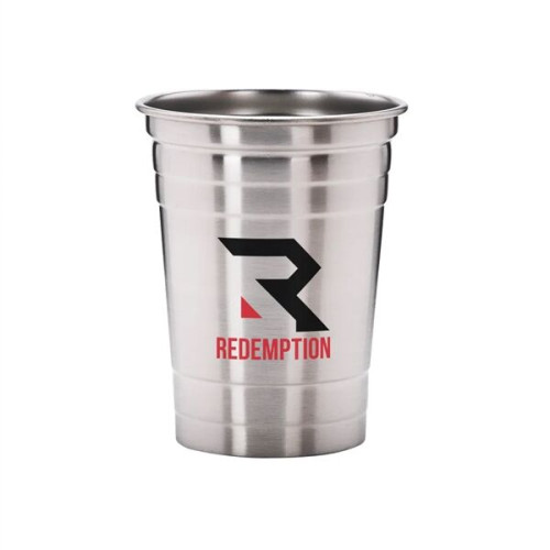 Suds 16 oz Stainless Steel Beer Cups