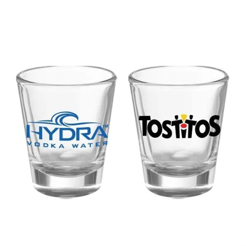 Straight Up 1.75 oz Clear Glass Shot Glasses