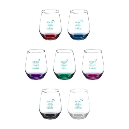 Perfected 12 oz. Silicia Stemless Wine Glass