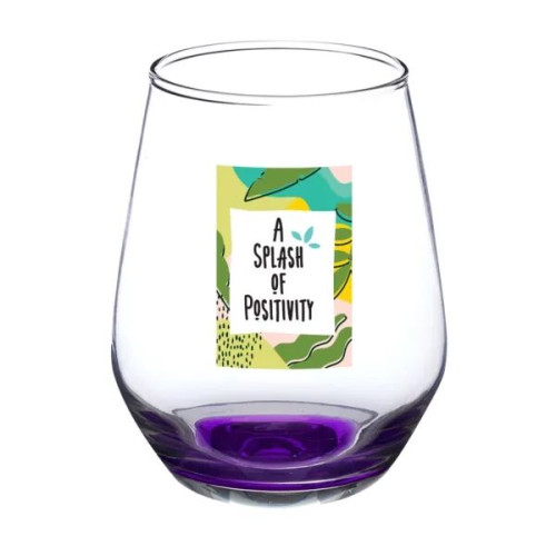 Perfected 12 oz. Silicia Stemless Wine Glass