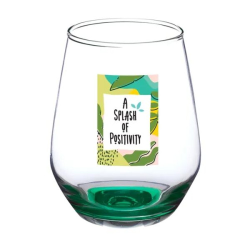Perfected 12 oz. Silicia Stemless Wine Glass