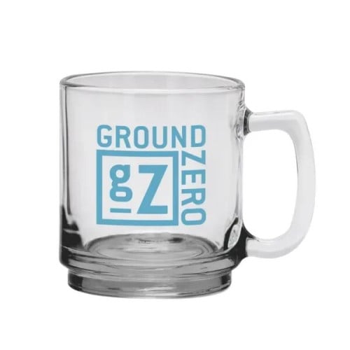 Java 9 oz. Glass Coffee Mug