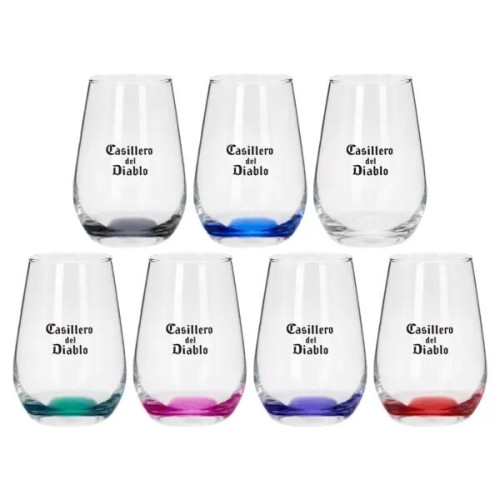 Tipsy 16 oz Vaso Silicia Stemless Wine Glass