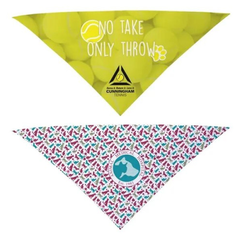 Dye-Sublimated Pet Bandana