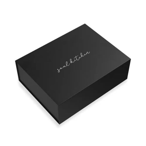 LARGE   MATTE BLACK MAGNETIC GIFT BOX