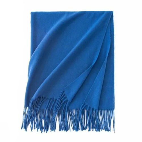 Faux Cashmere Chunky Knit Scarf for Women Winter Warm
