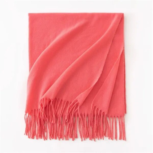 Faux Cashmere Chunky Knit Scarf for Women Winter Warm