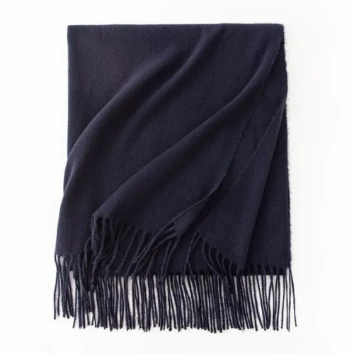 Faux Cashmere Chunky Knit Scarf for Women Winter Warm