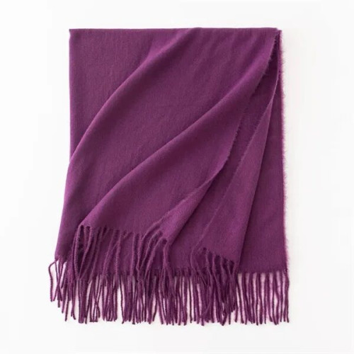 Faux Cashmere Chunky Knit Scarf for Women Winter Warm
