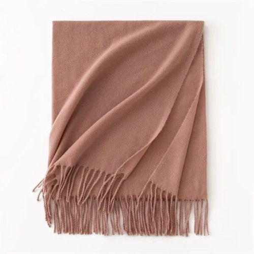 Faux Cashmere Chunky Knit Scarf for Women Winter Warm