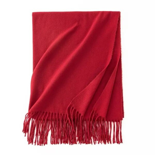 Faux Cashmere Chunky Knit Scarf for Women Winter Warm
