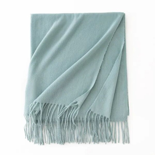 Faux Cashmere Chunky Knit Scarf for Women Winter Warm