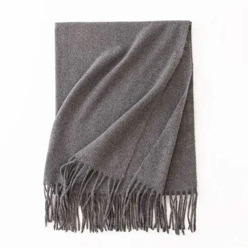 Faux Cashmere Chunky Knit Scarf for Women Winter Warm