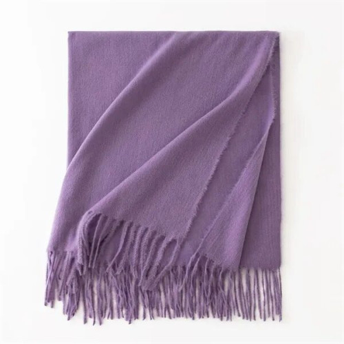 Faux Cashmere Chunky Knit Scarf for Women Winter Warm