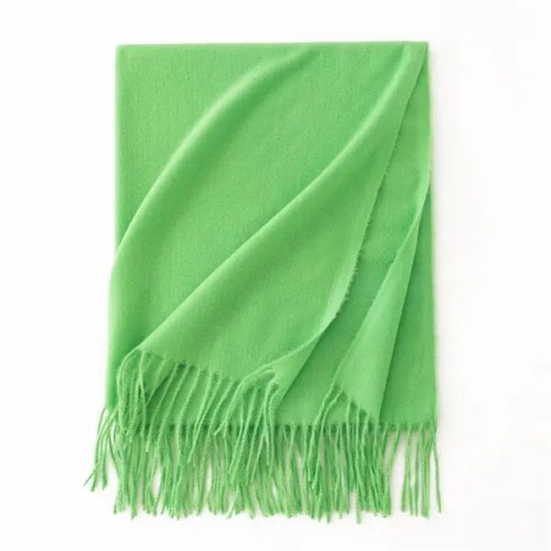 Faux Cashmere Chunky Knit Scarf for Women Winter Warm