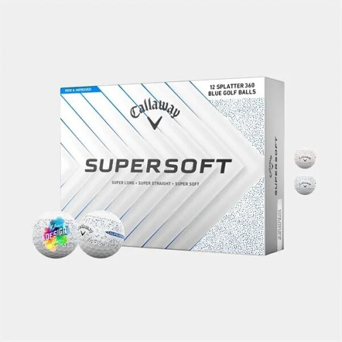 Callaway® Supersoft Splatter 360 Golf Balls