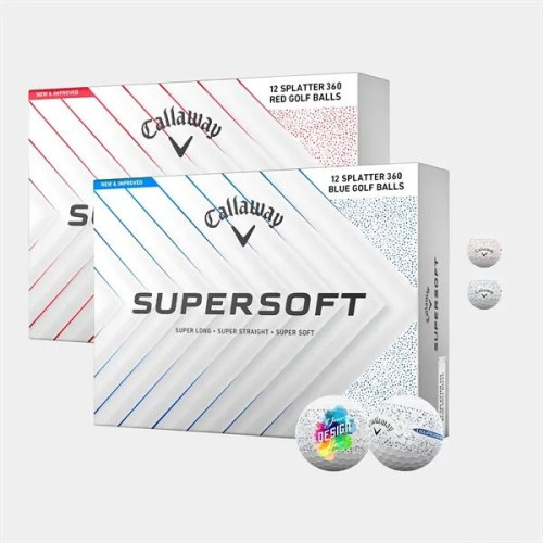 Callaway® Supersoft Splatter 360 Golf Balls