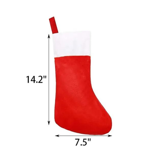 Red Non-Woven Fabric Christmas Stockings