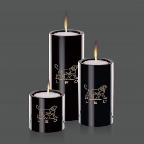 Tissol  Candleholders - Black (Set of 3)
