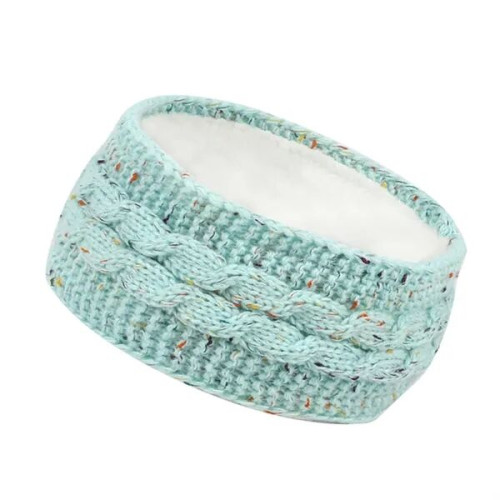 Cable Knit Fleece Lined Winter Ear Warmer Headband