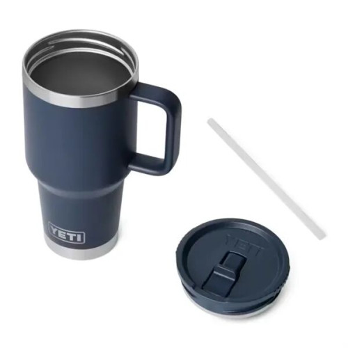 YETI® Rambler® Stainless Insulated 30 oz Travel Straw Mug