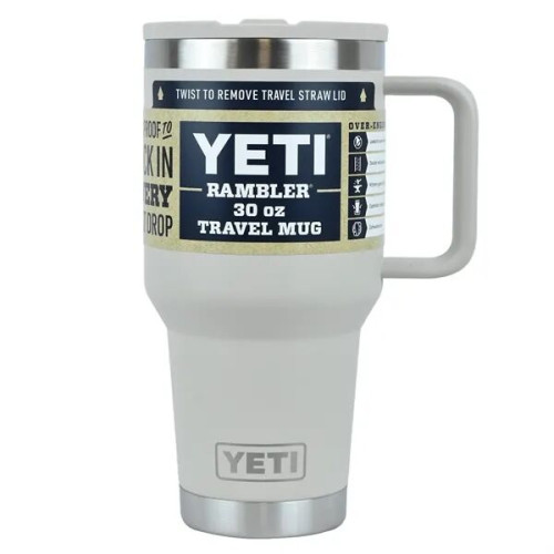 YETI® Rambler® Stainless Insulated 30 oz Travel Straw Mug