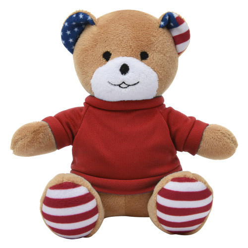 6" Patriotic Bear