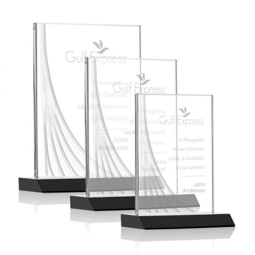 Leighton Liquid Crystal™  Award - Black