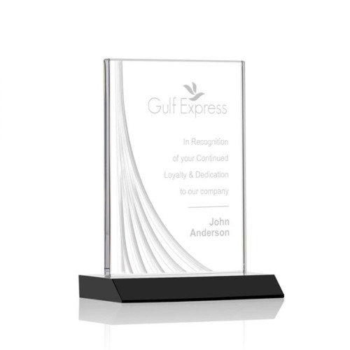 Leighton Liquid Crystal™  Award - Black