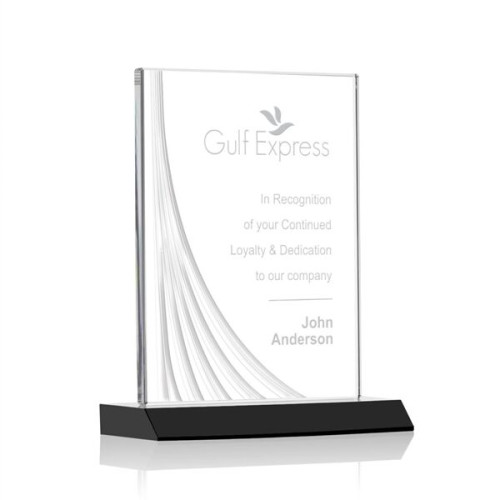Leighton Liquid Crystal™  Award - Black