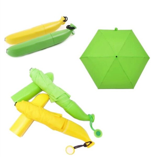 Foldable Banana Shaped Umbrella
