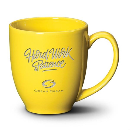 Bistro Mug - Deep Etch 16oz