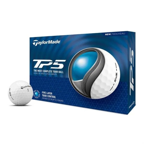 TaylorMade® Softest Five Layer TP5 Golf Balls