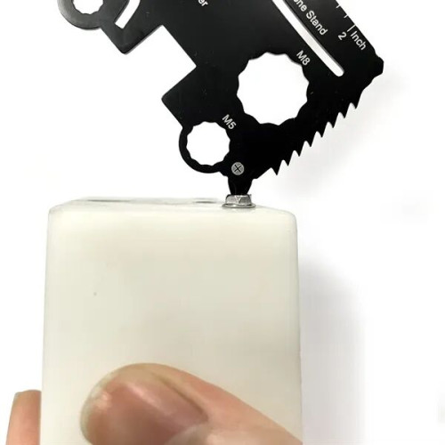 GearCard 21-in-1 Truck-Shaped Multi-Tool Steel Wallet Card