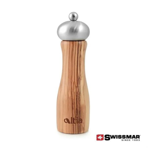 Swissmar® Belle Olive Wood Mill - Stainless Steel