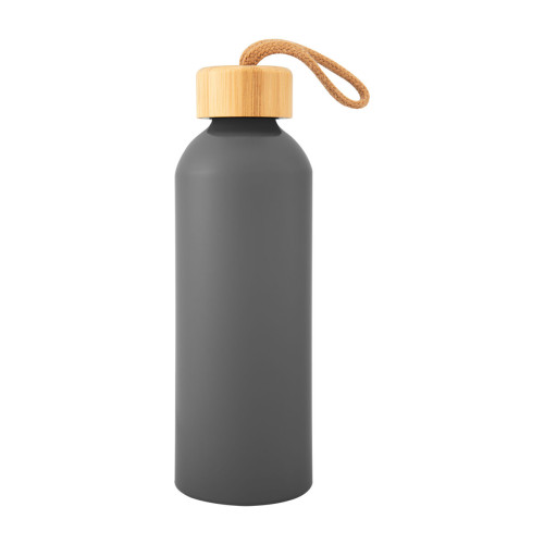 25 Oz. Full Color Blaire Recycled Aluminum Bottle With Bamboo Lid