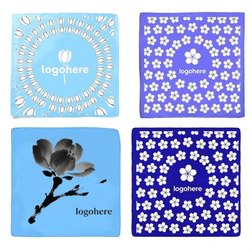 MOQ 100 PCS Custom Cotton Bandana Head Scarf