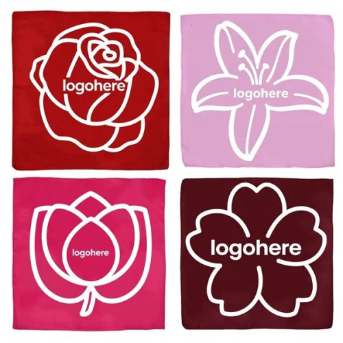MOQ 100 PCS Custom Cotton Bandana Head Scarf