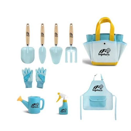 MOQ 10 All-in-One 9-Piece Garden Tool Kit for Beginners