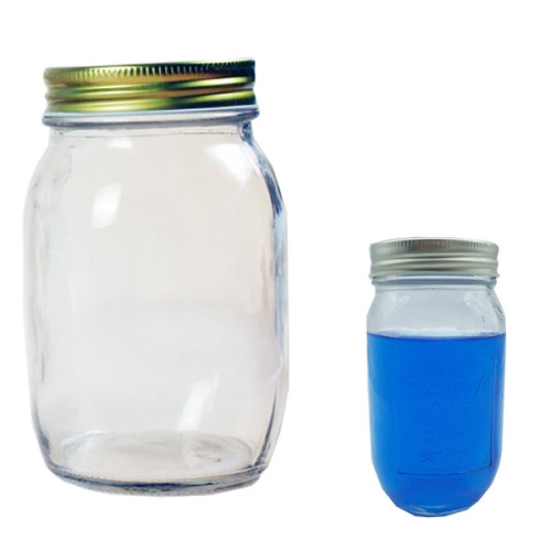 Glass Jar Tumbler